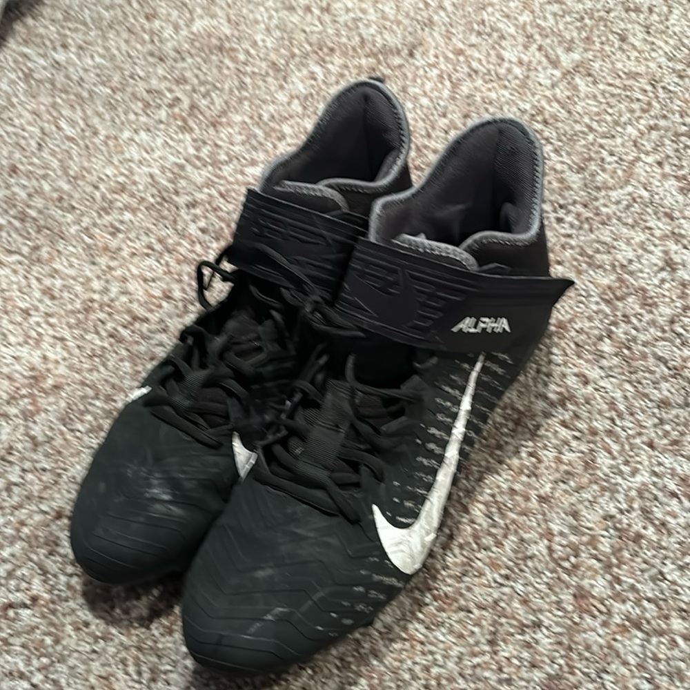 Nike Alpha Cleats Size 13 Barely Worn